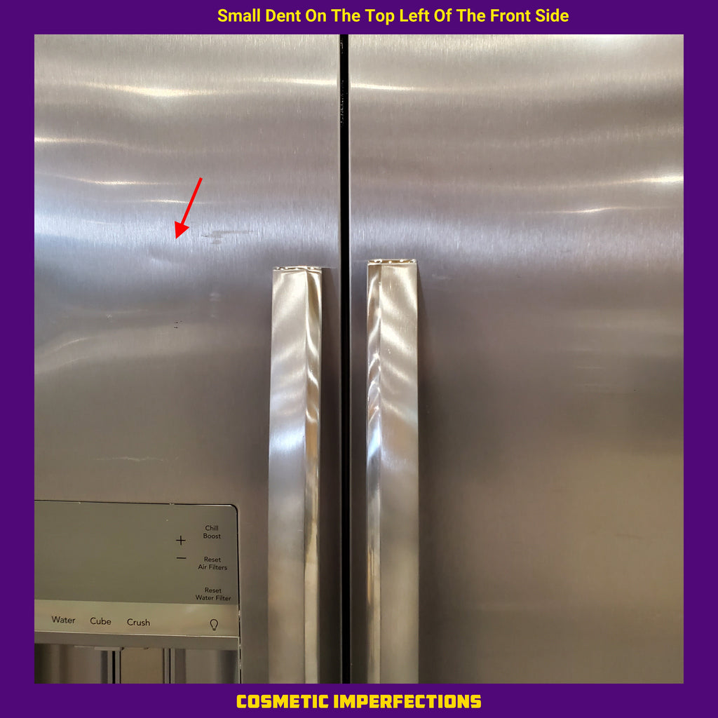 Pictures of Frigidaire Gallery Smudge Proof Stainless Steel 26 Cu. Ft. Side by Side Refrigerator with Bright LED Lighting 31131SD17 - GRSS2652AF - Scratch & Dent (Moderate) - Neu Appliance Outlet - Discount Appliance Outlet in Austin, Tx