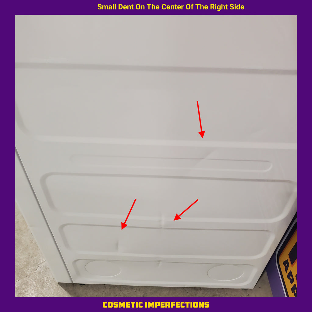 Pictures of GE 6.2 cu. ft. Capacity Electric Dryer with Up To 120 ft. Venting and Shallow Depth GTX22EASKWW - Certified Refurbished - Neu Appliance Outlet - Discount Appliance Outlet in Austin, Tx