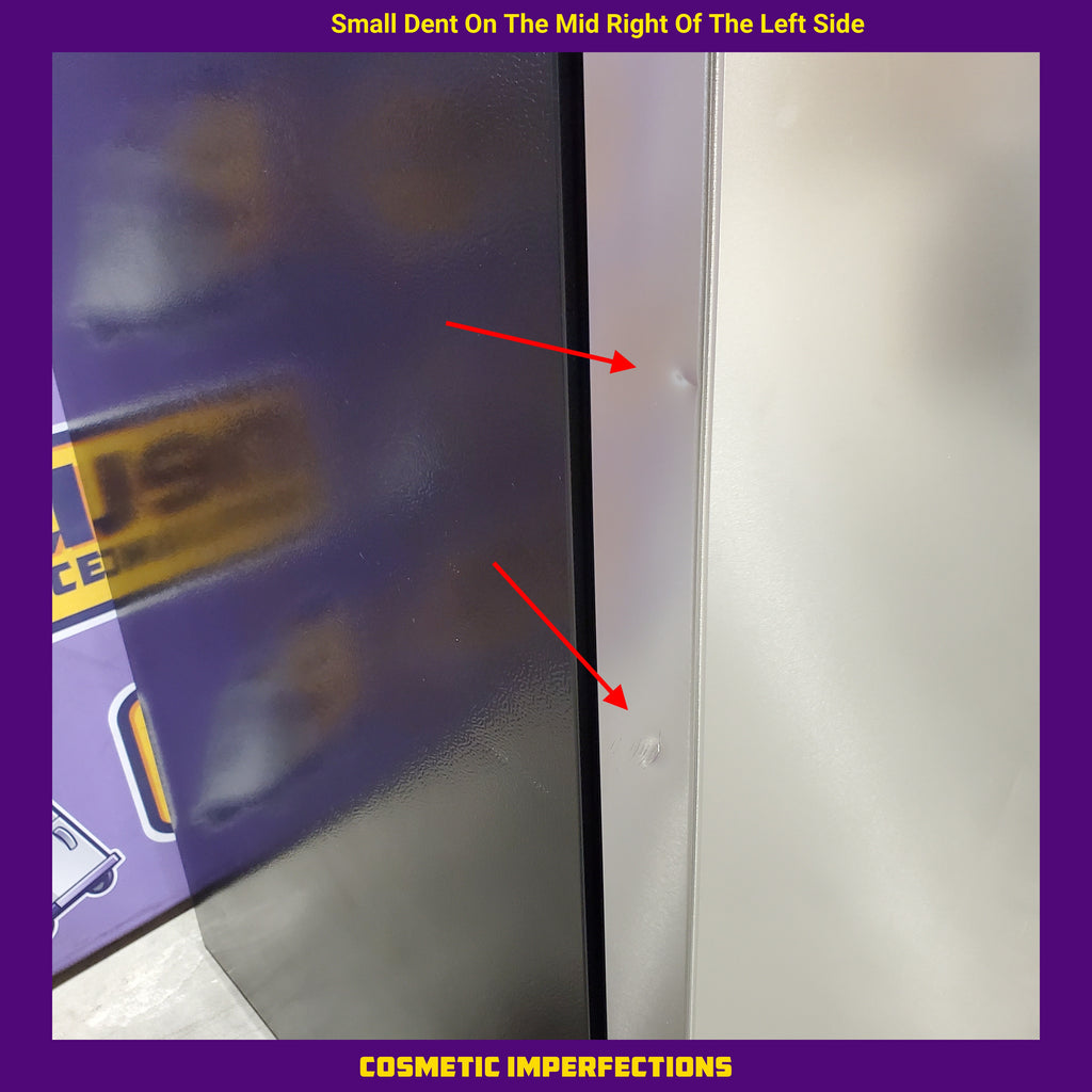 Vissani 18.1 cu. ft. Top Freezer Refrigerator in Fingerprint Resistant Stainless Steel Look, Garage Ready 251311SD921 - MDTF18SSR5 - Scratch & Dent (Moderate)