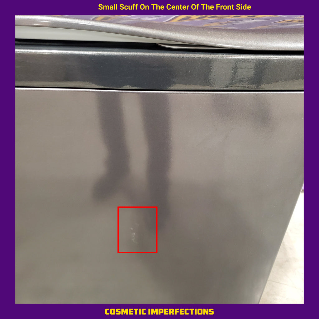GE Profile™ ENERGY STAR® 5.4 cu. ft. Capacity Washer with Smarter Wash Technology and FlexDispense 3SD649 - PTW700BPTDG - Scratch & Dent (Minor)