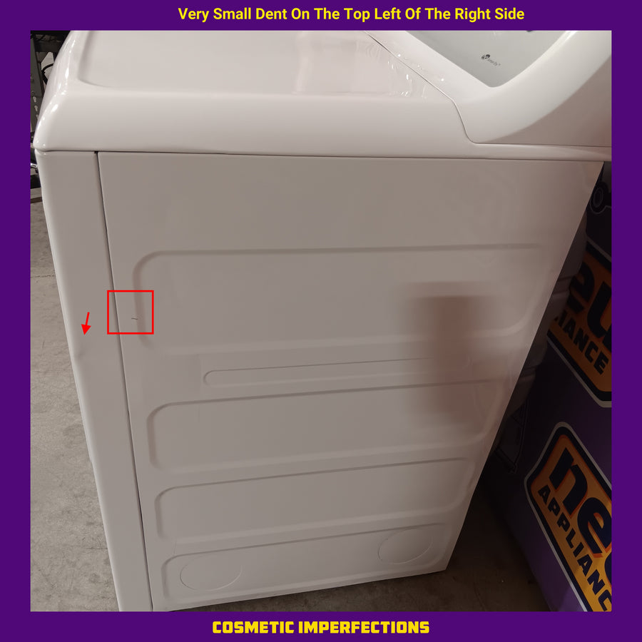 GE White Top Load 4.0 Cu. Ft. Capacity Washer with Stainless Steel Wash Basket GTW325ASWWW - New in Box and  GE ENERGY STAR 7.4 cu. ft. Capacity Aluminized Alloy Drum Electric Dryer with Sensor Dry  16280 - GTD65EBSJWS - Certified Refurbished