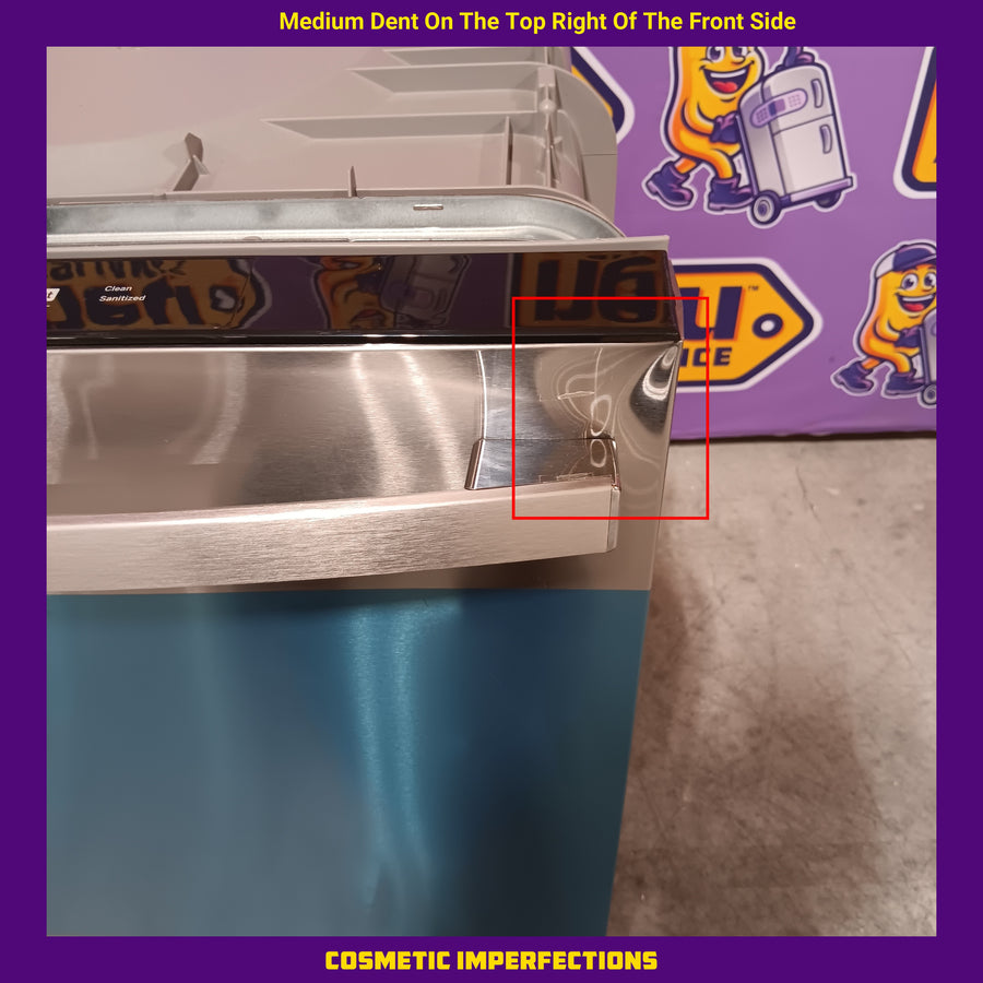 GE® ENERGY STAR® Top Control with Plastic Interior Dishwasher with Sanitize Cycle & Dry Boost 22132SD152 - GDT535PYVFS - Scratch & Dent (Major)