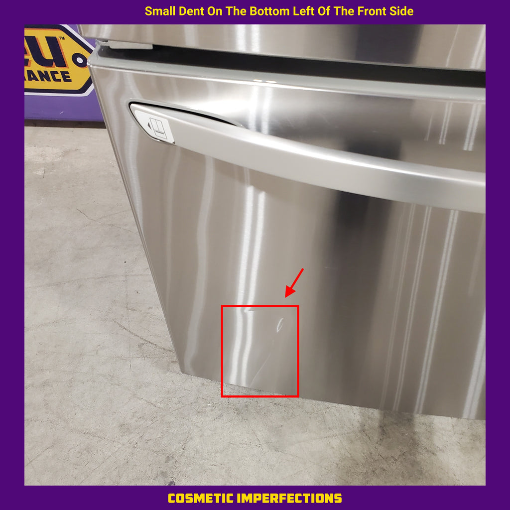 Pictures of LG 28 cu. ft. 3 Door French Door, Ice and Water with Single Ice Maker in Printproof Stainless Steel 4SD138 - LRFS28XBS - Scratch & Dent (Minor) - Neu Appliance Outlet - Discount Appliance Outlet in Austin, Tx