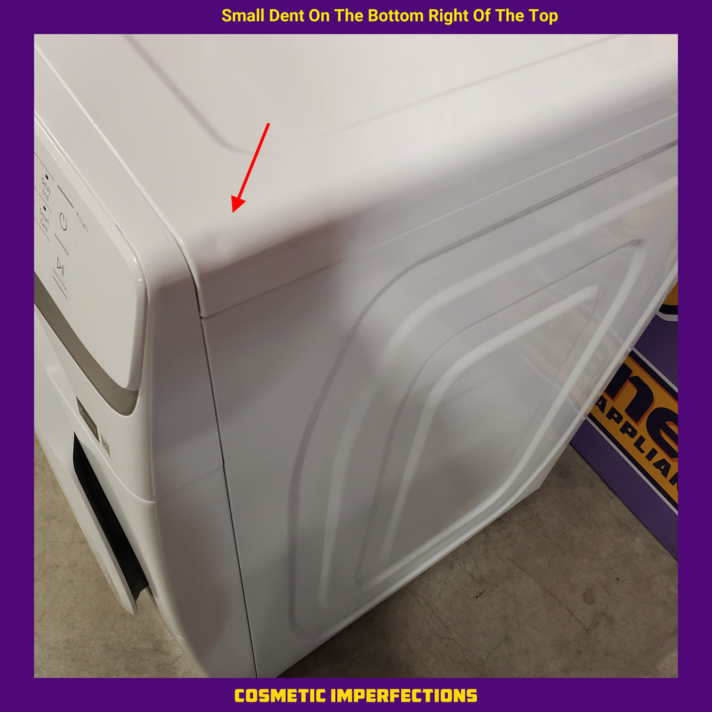 Pictures of Samsung 4.5 cu. ft. ENERGY STAR Front Load Washer with Vibration Reduction WF45T6000AW - Scratch & Dent (Minor) and Samsung 7.5 cu. ft. Front Load Electric Dryer with Smart Care in White 16142 - DVE45T6000W - Open Box - Neu Appliance Outlet - Discount Appliance Outlet in Austin, Tx