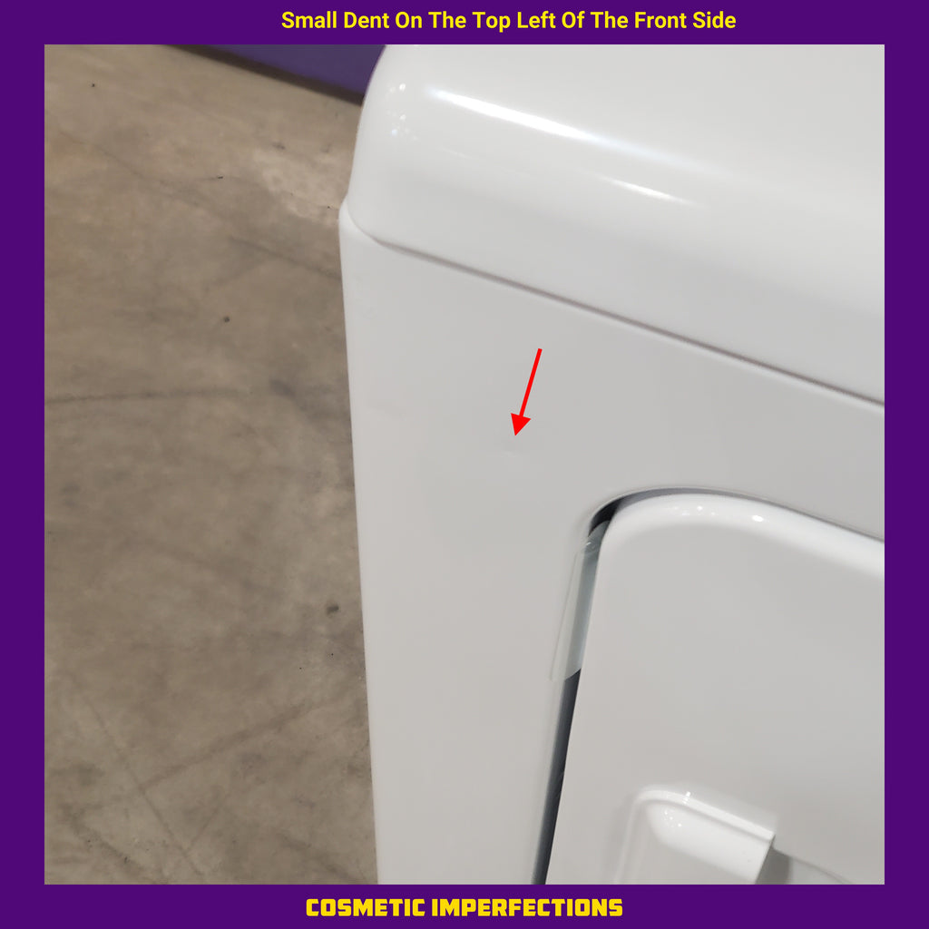 Pictures of Maytag 7.0 cu ft Electric Dryer with Moisture Sensing and Quick Dry Cycle MED6200KW - Scratch & Dent (Minor) - Neu Appliance Outlet - Discount Appliance Outlet in Austin, Tx