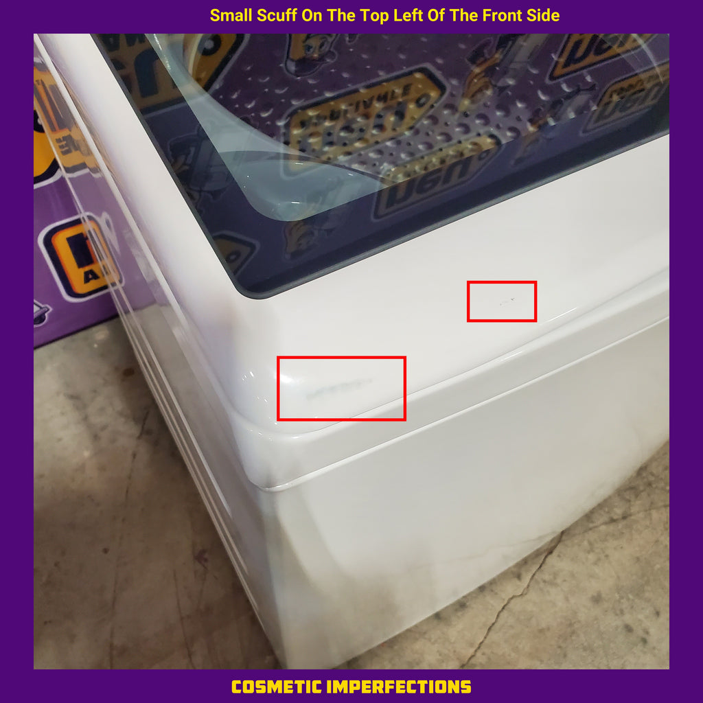 Pictures of GE Profile 5.0 cu. ft. High-Efficiency ENERGY STAR Smart Top Load Washer in White with Microban Technology PTW600BSRWS - Scratch & Dent (Minor) - Neu Appliance Outlet - Discount Appliance Outlet in Austin, Tx