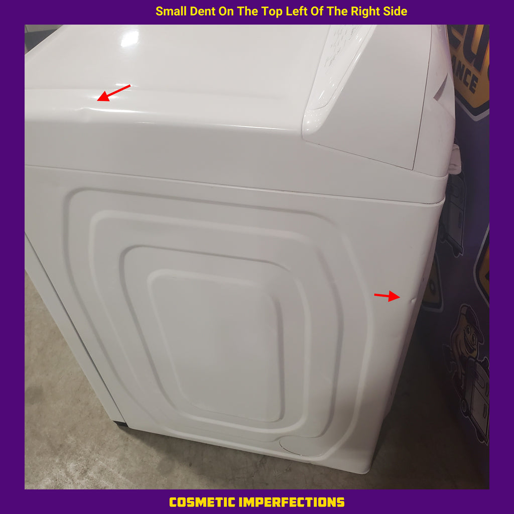 Samsung 4.5 cu. ft. Top Load Washer with Vibration Reduction Technology+ in White WA45T3200AW - Certified Refurbished and Samsung 7.2 cu. ft. Electric Dryer with Sensor Dry in White 16086 - DVE45T3200W - Certified Refurbished