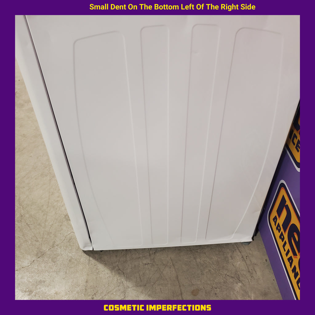 Frigidaire 6.7 Cu. Ft. Electric Dryer with 10 Dry Cycles and Anti-Wrinkle Option 3SD608 - FFRE4120SW - Scratch & Dent (Minor)
