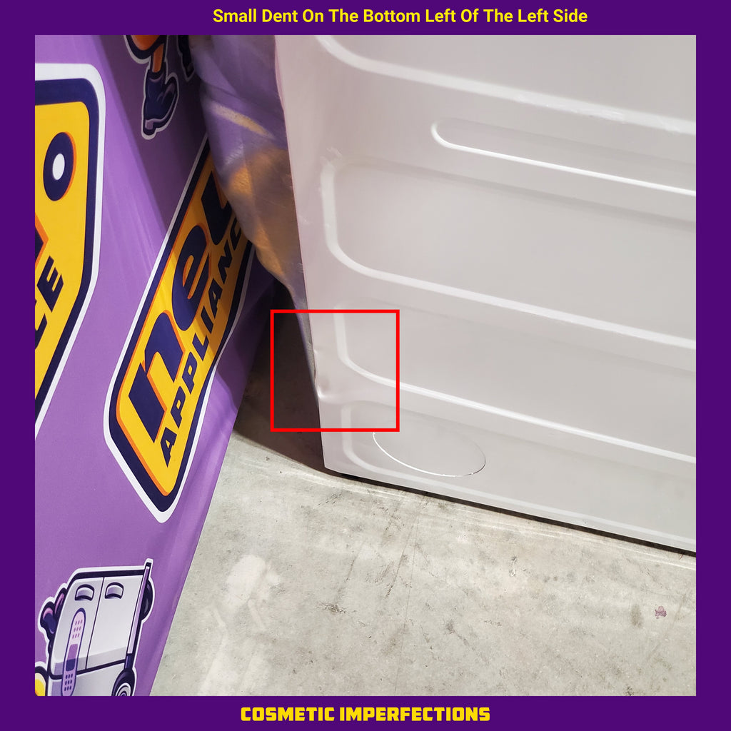 Pictures of GE White Electric 7.2 Cu. Ft. Capacity Dryer with Up to 120 Ft. Venting and Reversible Door 1CR04122 - GTD38EASWWS - Certified Refurbished - Neu Appliance Outlet - Discount Appliance Outlet in Austin, Tx