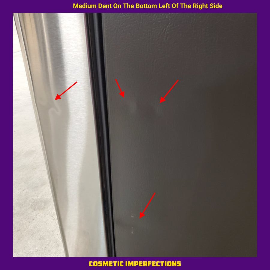 Cafe 22.2 cu. ft. Smart French Door Refrigerator with Hot Water Dispenser in Stainless Steel, Counter Depth and ENERGY STAR CYE22TP2MS1 - Scratch & Dent (Moderate)