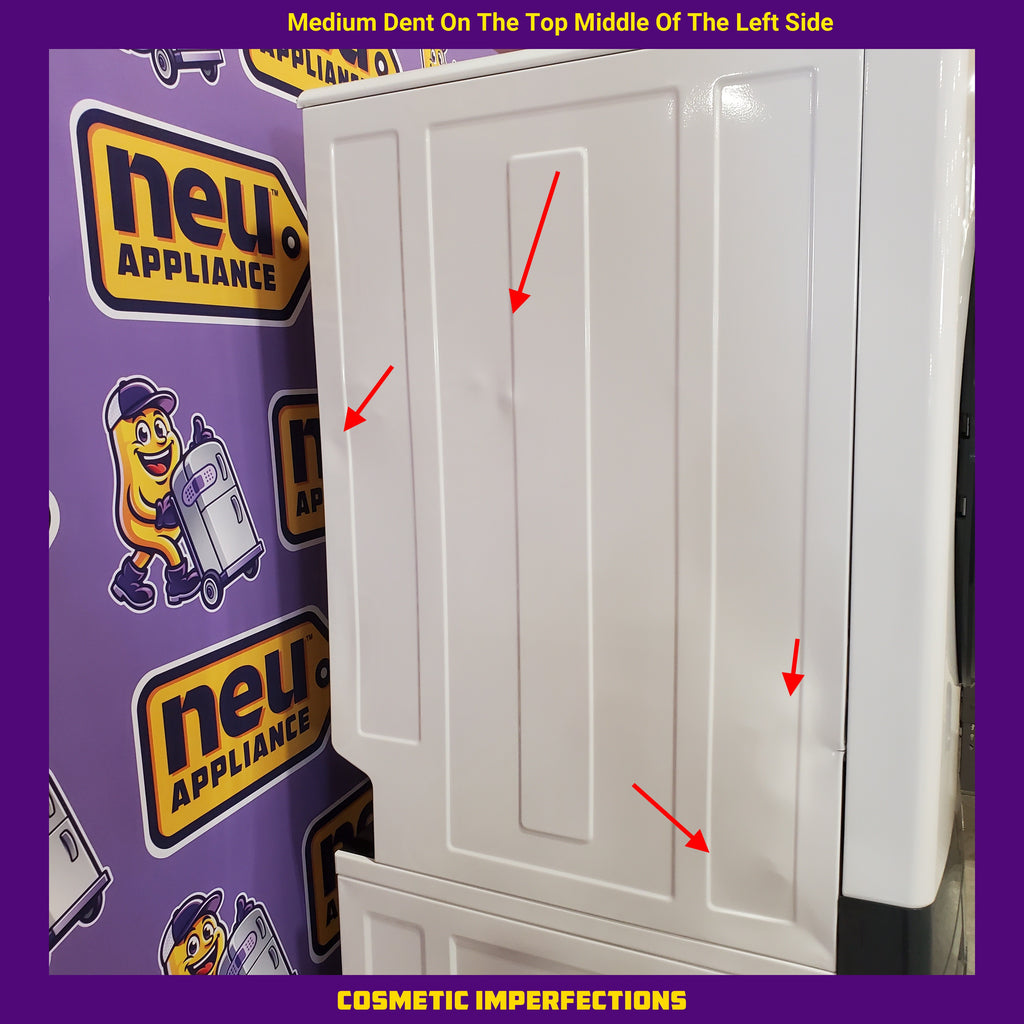 Pictures of Electrolux White 300 Series Laundry Tower Single Unit Washer & Gas Dryer with LuxCare Wash System ELTG7300AW - Scratch & Dent (Minor) - Neu Appliance Outlet - Discount Appliance Outlet in Austin, Tx