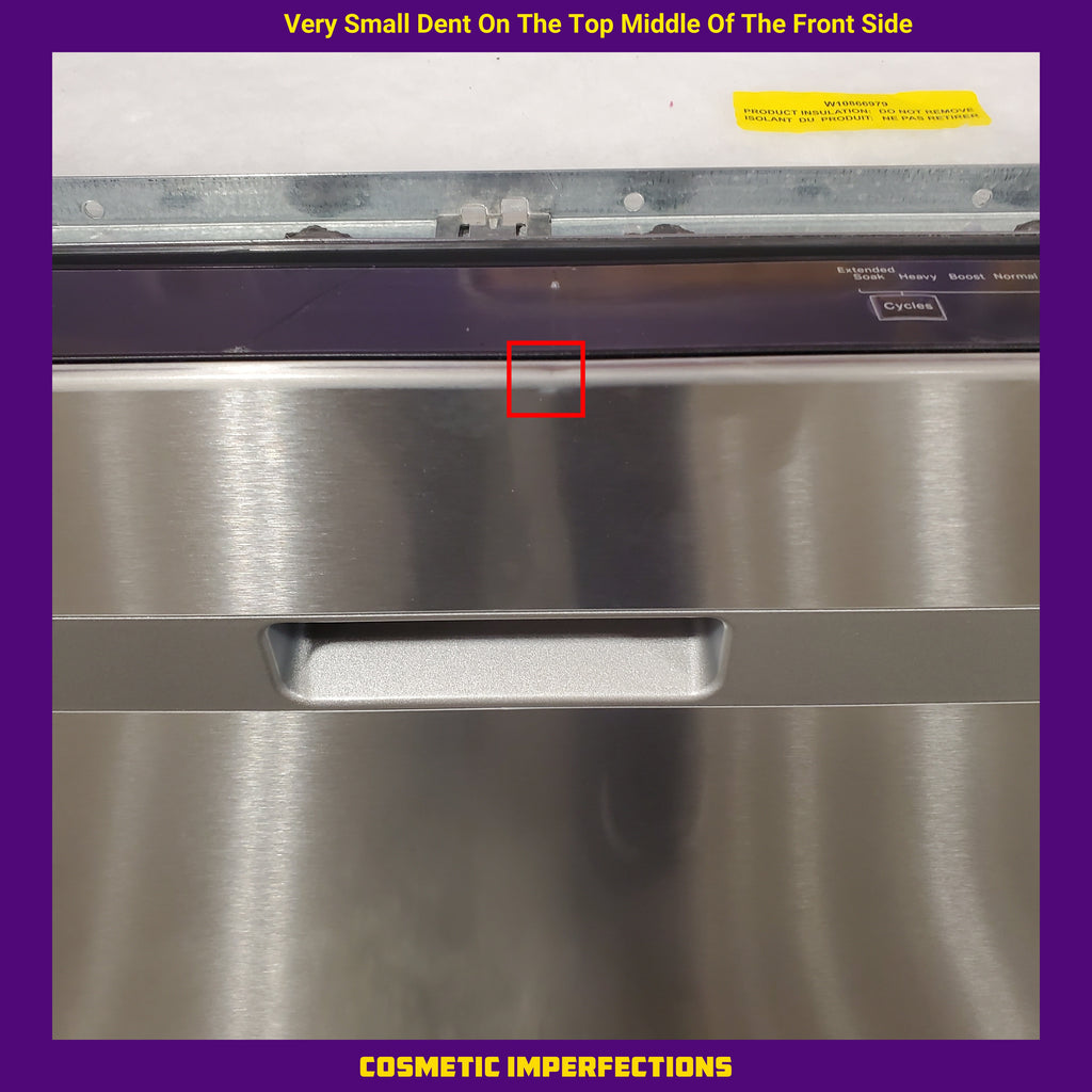 Pictures of Whirlpool Built In Dishwasher with 55 dBA in Fingerprint Resistant Stainless Steel 25131SD282 - WDP540HAMZ - Scratch & Dent (Moderate) - Neu Appliance Outlet - Discount Appliance Outlet in Austin, Tx