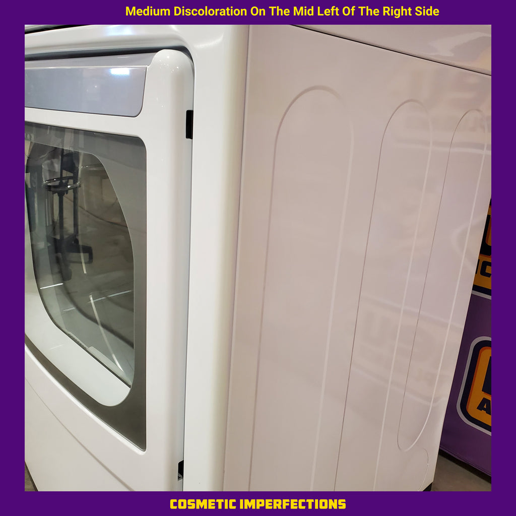 LG 7.3 cu. ft. Ultra Large Capacity Electric Dryer with Sensor Dry Technology 3SD905 - DLE7150W - Scratch & Dent (Minor)