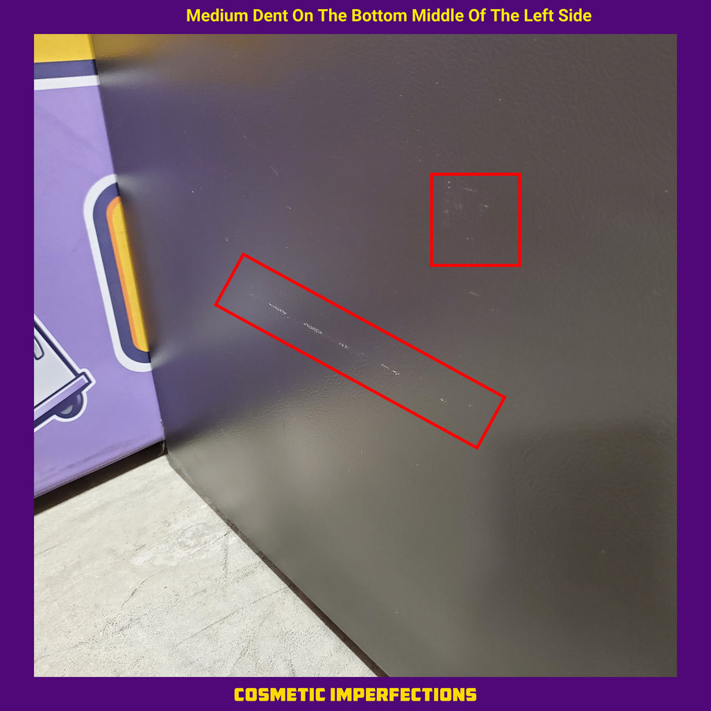 GE Cafe 27.8-cu ft French Door Refrigerator with Ice Maker, Water and Ice Dispenser ENERGY STAR in Stainless Steel 31131SD21 - CFE28TSHSS - Scratch & Dent (Minor)