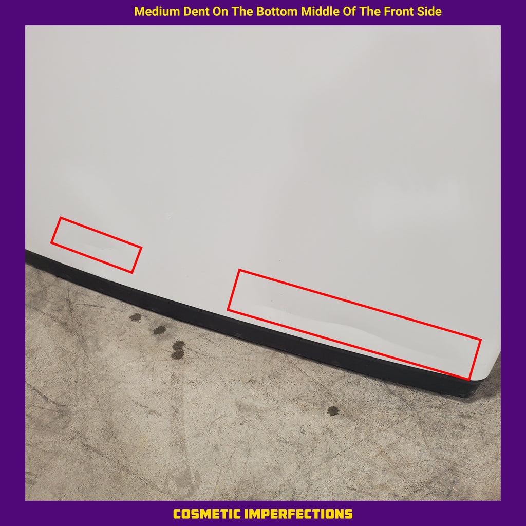 Pictures of Samsung White Top Load 5.0 Cu. Ft. Washer with Active Water Jet WA50R5200AW - Certified Refurbished and Samsung White Electric 7.4 Cu. Ft. Dryer with Sensor Dry DVE50R5200W - Scratch and Dent (Minor) - Neu Appliance Outlet - Discount Appliance Outlet in Austin, Tx