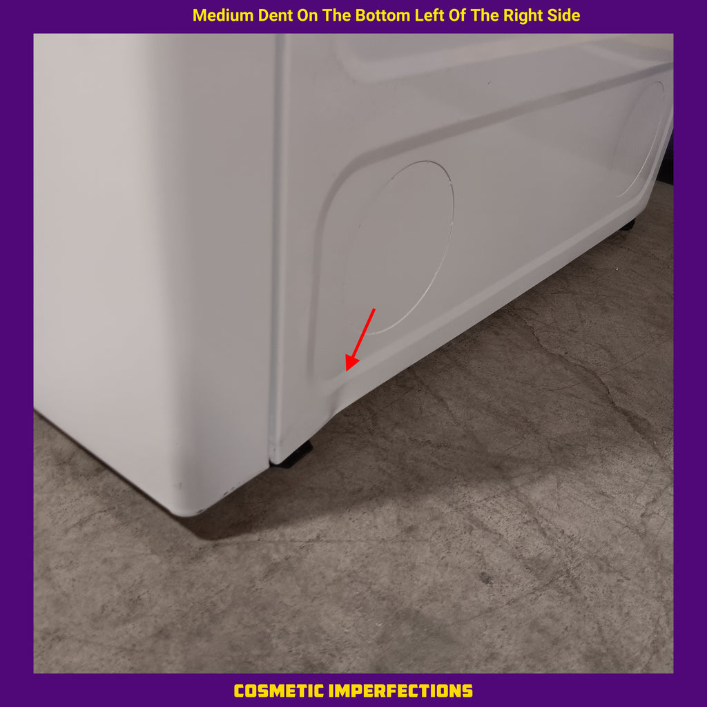 GE 7.2 cu. ft. Capacity Electric Dryer with Up To 120 ft. Venting and Extended Tumble 31134SD193 - GTD48EASWWB - Scratch & Dent (Minor)