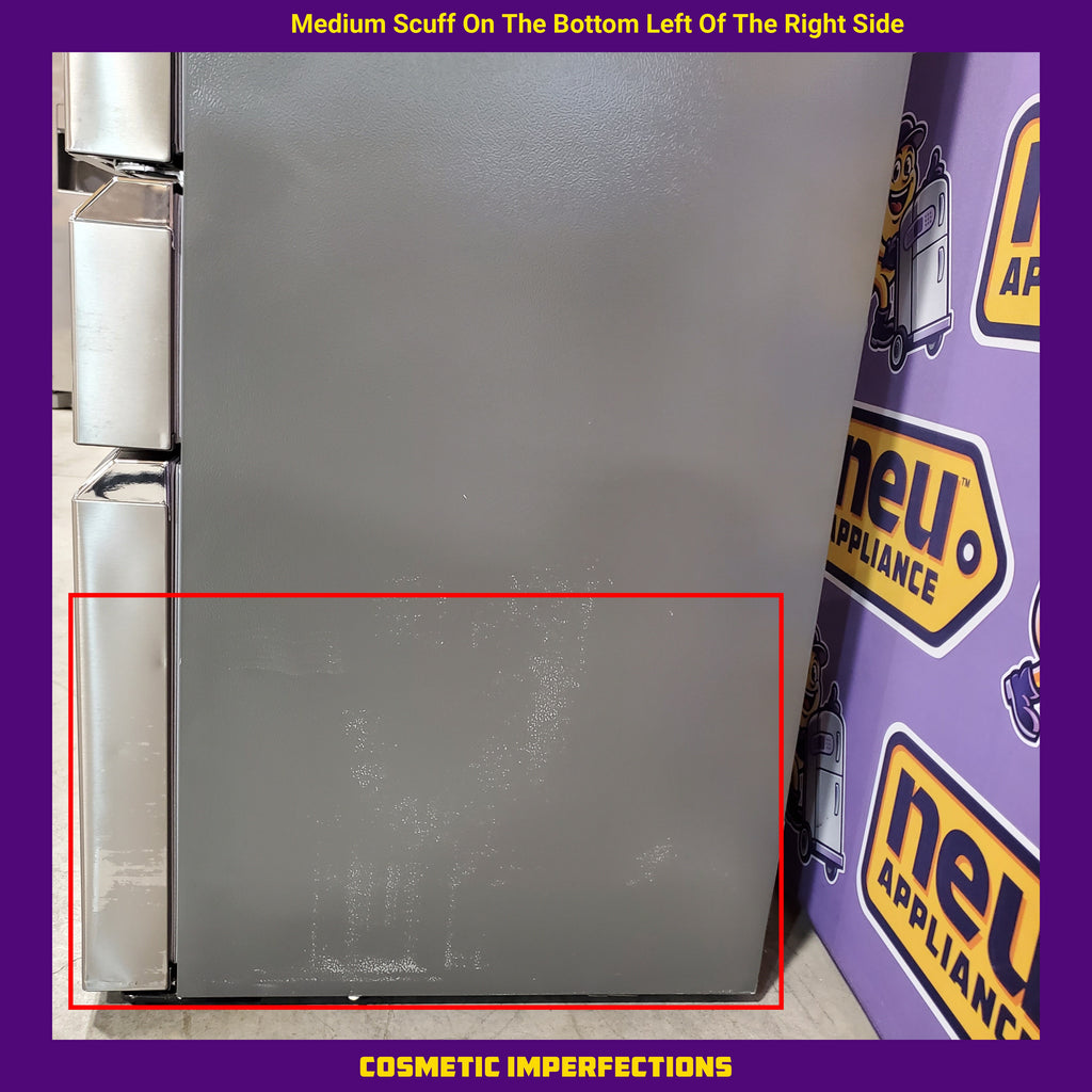 Pictures of Frigidaire Gallery 22 Cu. Ft. 4-Door Counter-depth French Door Refrigerator with Ice Maker (Fingerprint Resistant Stainless Steel) ENERGY STAR 20SD2 - GRMC2273CF - Scratch & Dent (Moderate) - Neu Appliance Outlet - Discount Appliance Outlet in Austin, Tx