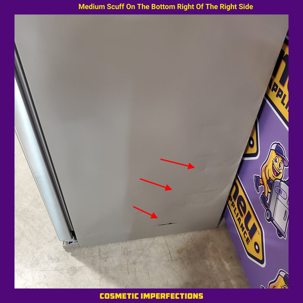 Pictures of Maytag 25 cu. ft. Side by Side Refrigerator with Exterior Ice and Water Dispenser in Fingerprint Resistant Stainless Steel MSS25C4MGZ - Scratch & Dent (Moderate) - Neu Appliance Outlet - Discount Appliance Outlet in Austin, Tx