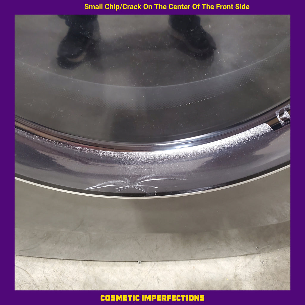 Electrolux Titanium Front Load 600 Series 4.5 Cu. Ft. Washer with Smartboost ELFW7637AT - Scratch & Dent (Minor) and Electrolux 8 cu. ft. vented Front Load Stackable 600 Series Electric Dryer with LuxCare Dry 16098 - ELFE7637AT - Scratch & Dent (Moderate)