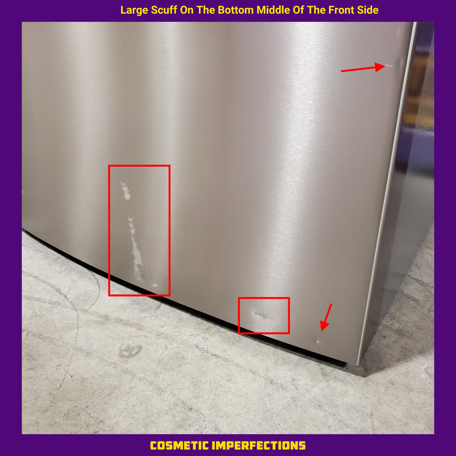 Frigidaire Gallery 22 Cu. Ft. 4-Door Counter-depth French Door Refrigerator with Ice Maker (Fingerprint Resistant Stainless Steel) ENERGY STAR GRMC2273CF - Scratch & Dent (Moderate)