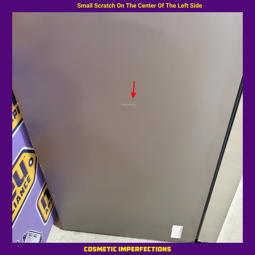 Samsung 27.4-cu ft Side-by-Side Refrigerator with Ice Maker in Fingerprint Resistant Stainless Steel 5SD266 - RS27T5200SR - Scratch & Dent (Minor)