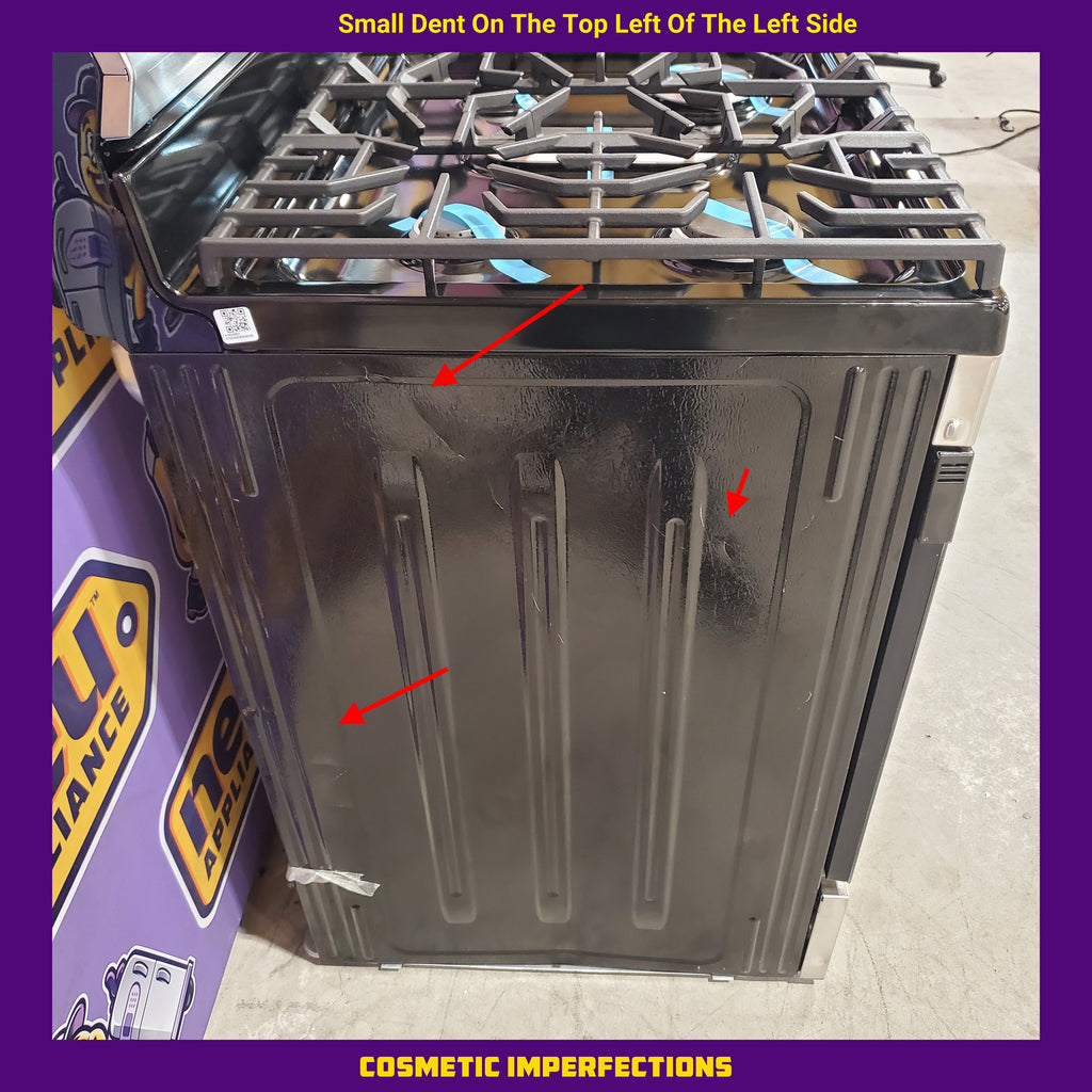 Frigidaire Stainless Steel Gas Range with Air Fry and Five Burner Cooktop 17SD096 - FCRG3083AS - Scratch & Dent (Minor)