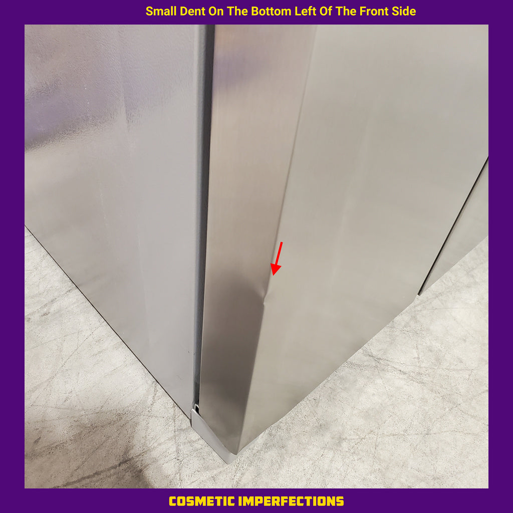 Pictures of Frigidaire 25.6 cu. ft. ENERGY STAR Side by Side Refrigerator with Exterior Water and Ice Dispenser in Stainless Steel FRSS2623AS - Scratch & Dent (Minor) - Neu Appliance Outlet - Discount Appliance Outlet in Austin, Tx
