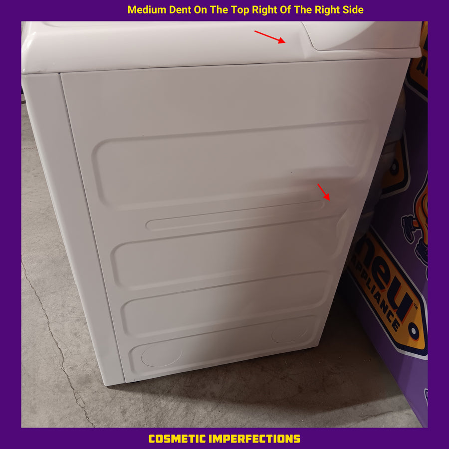 GE White Top Load 4.0 Cu. Ft. Capacity Washer with Stainless Steel Wash Basket GTW325ASWWW - New in Box and GE White Electric Aluminized Alloy Drum 7.2 Cu. Ft. Dryer with Sensor Dry and Extended Tumble 16240 - GTD45EASJWS - Certified Refurbished