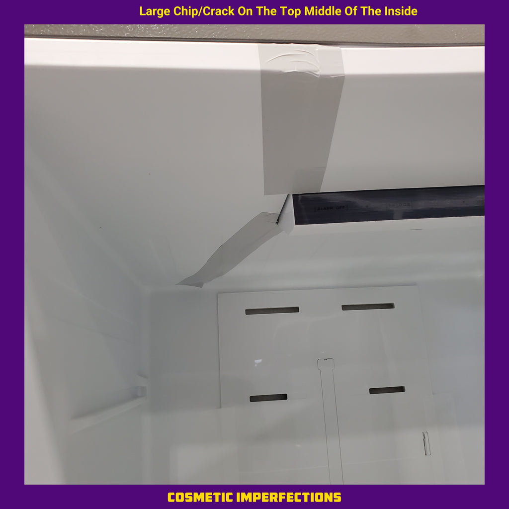 Pictures of Vissani 18.7 cu. ft. Bottom Freezer Refrigerator in Stainless Steel 251312SD992 - MDBF18SS - Scratch & Dent (Moderate) - Neu Appliance Outlet - Discount Appliance Outlet in Austin, Tx