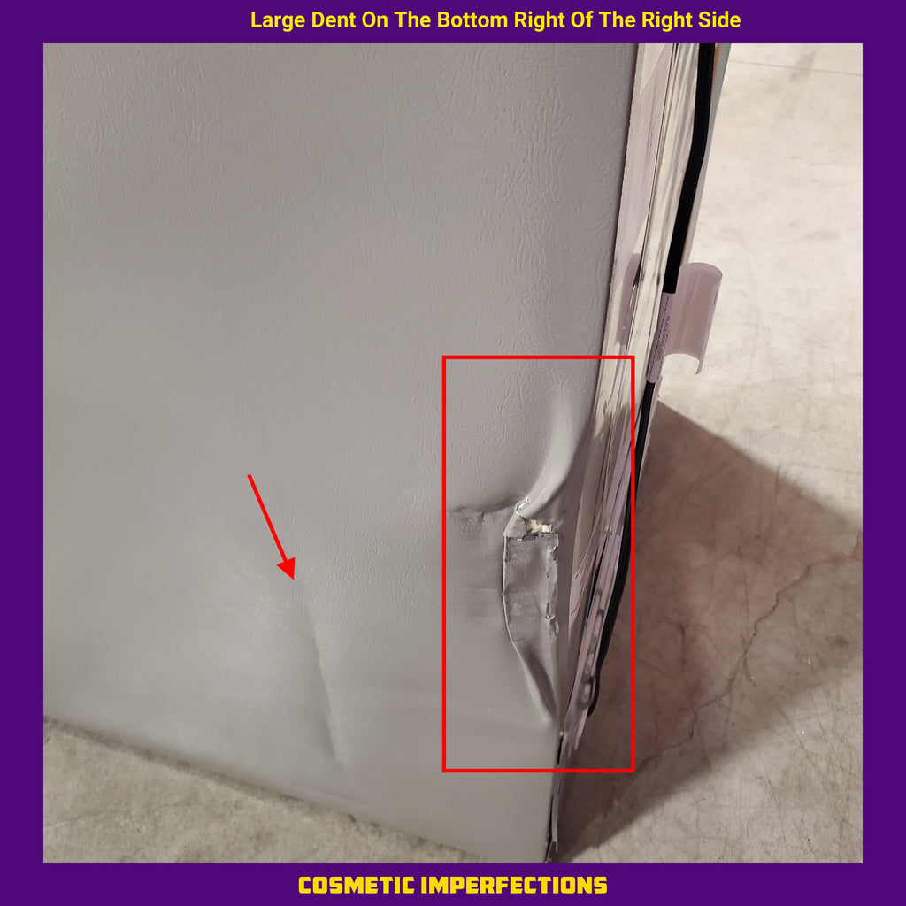 Pictures of Frigidaire 33" Wide 22.3 cu. ft. ENERGY STAR Side by Side Refrigerator Stainless Steel with Exterior Water and Ice Dispenser 4SD458 - FRSS2323AS - Scratch & Dent (Major) - Neu Appliance Outlet - Discount Appliance Outlet in Austin, Tx