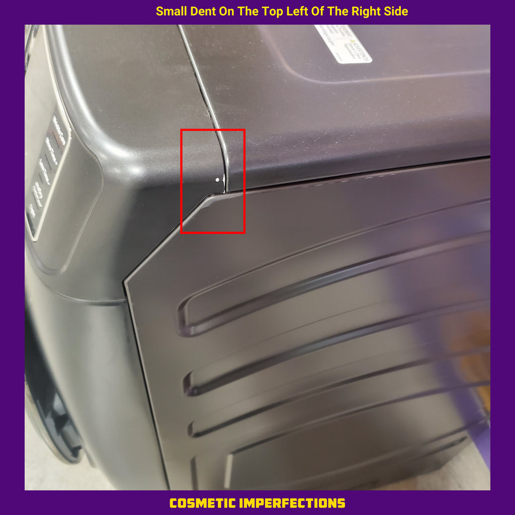 GE® ENERGY STAR® 7.8 cu. ft. Capacity Smart Front Load Electric Dryer with Steam and Sanitize Cycle 6SD075 - GFD65ESPVDS - Scratch & Dent (Minor)