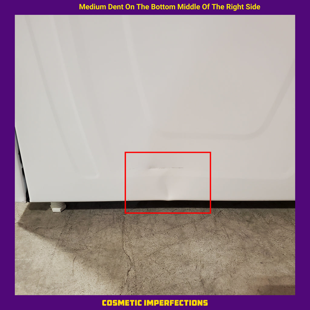 Pictures of Maytag Top Load 4.8 cu ft Washer with Deep Fill and Slow-Close Glass Lid MVW6200KW - Scratch & Dent (Major) and Maytag 7.0 cu ft Electric Dryer with Moisture Sensing and Quick Dry Cycle 16174 - MED6200KW - Scratch & Dent (Major) - Neu Appliance Outlet - Discount Appliance Outlet in Austin, Tx