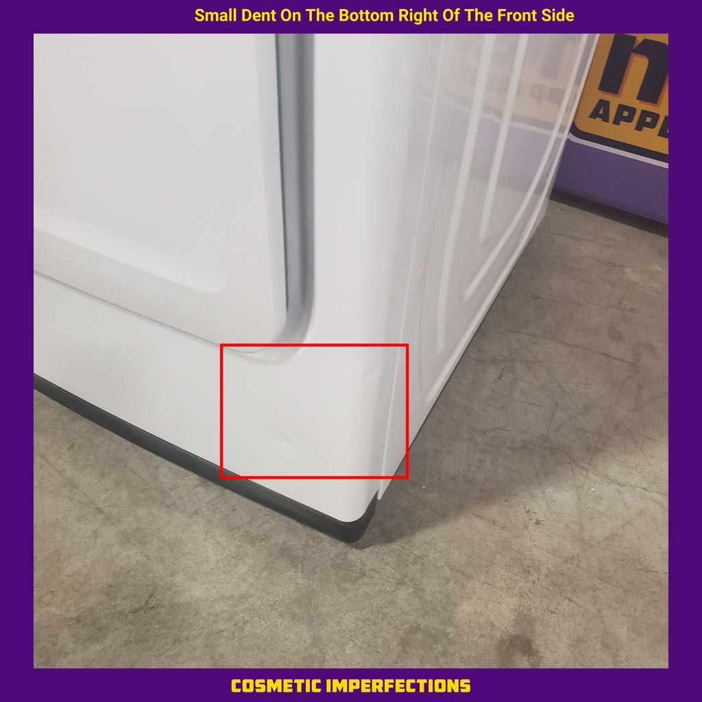 Samsung White Top Load 5.0 Cu. Ft. Washer with Active Water Jet WA50R5200AW - Certified Refurbished and Samsung White Electric 7.4 Cu. Ft. Dryer with Sensor Dry 16085 - DVE50R5200W - Certified Refurbished