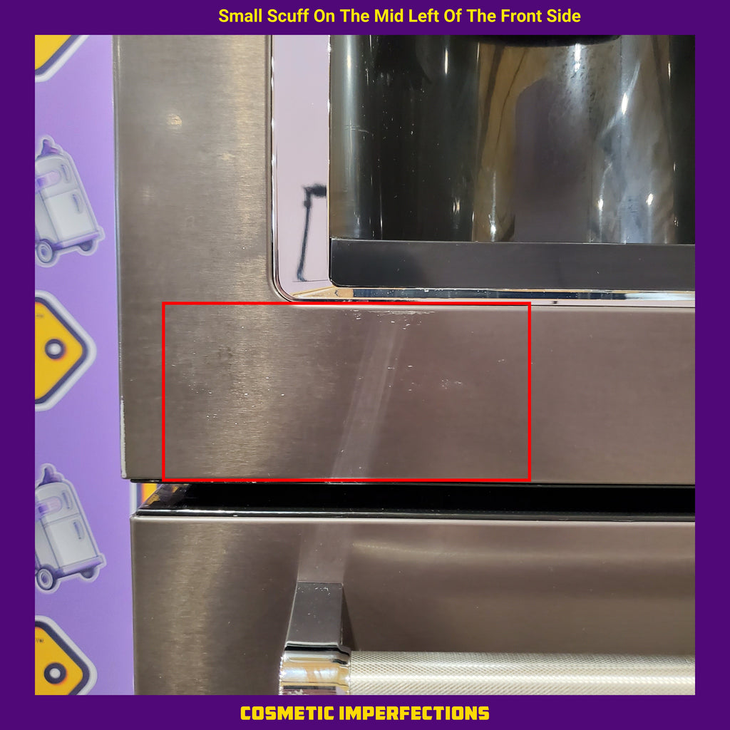 Pictures of KitchenAid Standard-Depth 25.8-cu ft 5-Door with Ice Maker in Black Stainless Steel with PRINTSHIELD Finish 31134SD225 - KRMF706EBS - Scratch & Dent (Minor) - Neu Appliance Outlet - Discount Appliance Outlet in Austin, Tx