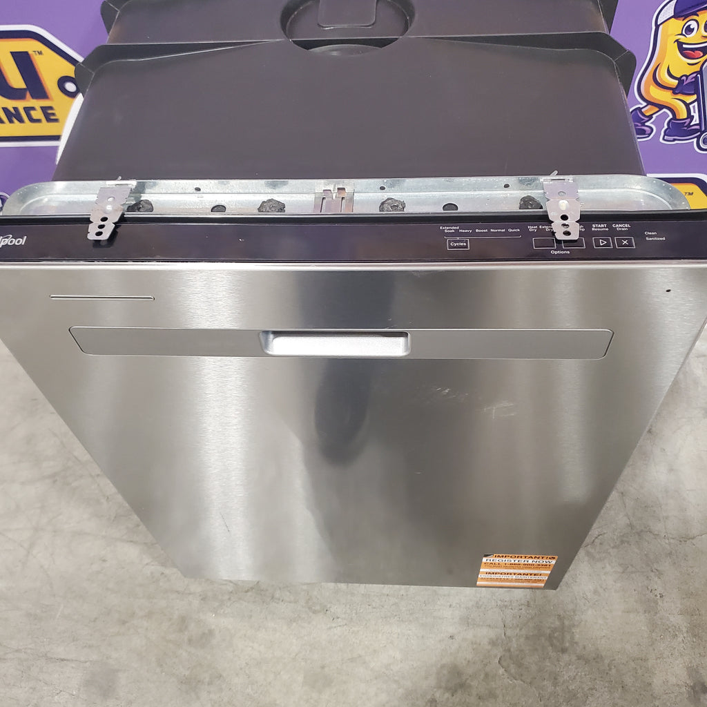 Pictures of Whirlpool Built In Dishwasher with 55 dBA in Fingerprint Resistant Stainless Steel 6SD127 - WDP540HAMZ - Open Box - Neu Appliance Outlet - Discount Appliance Outlet in Austin, Tx