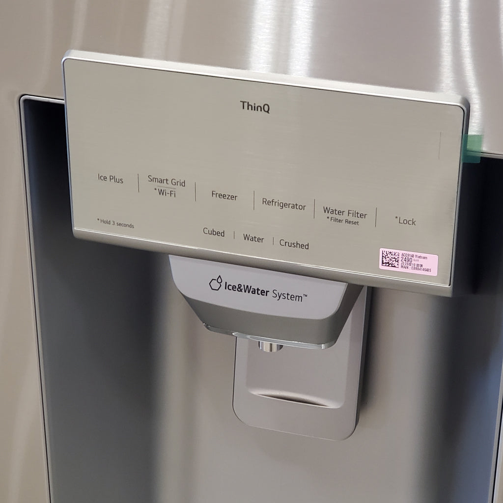 Pictures of 28 cu. ft. 3 Door French Door, Ice and Water with Single Ice Maker in Printproof Stainless Steel LRFS28XBS - Open Box - Neu Appliance Outlet - Discount Appliance Outlet in Austin, Tx