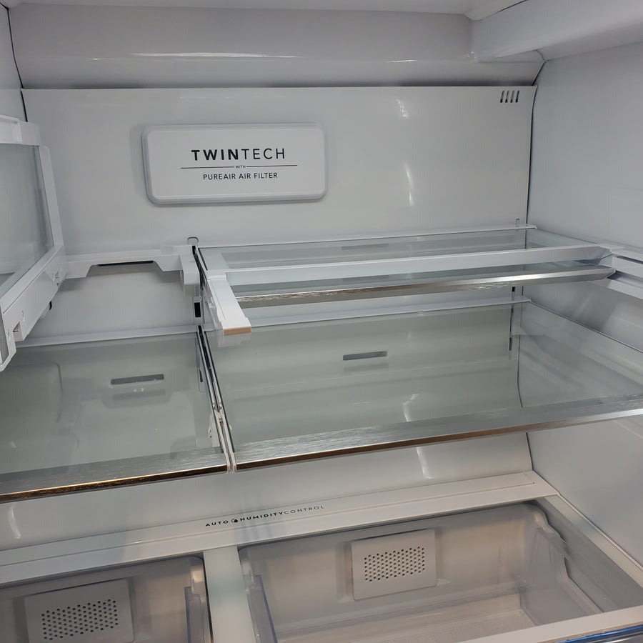 Frigidaire Gallery 22 Cu. Ft. 4-Door Counter-depth French Door Refrigerator with Ice Maker (Fingerprint Resistant Stainless Steel) ENERGY STAR GRMC2273CF - Scratch & Dent (Minor)