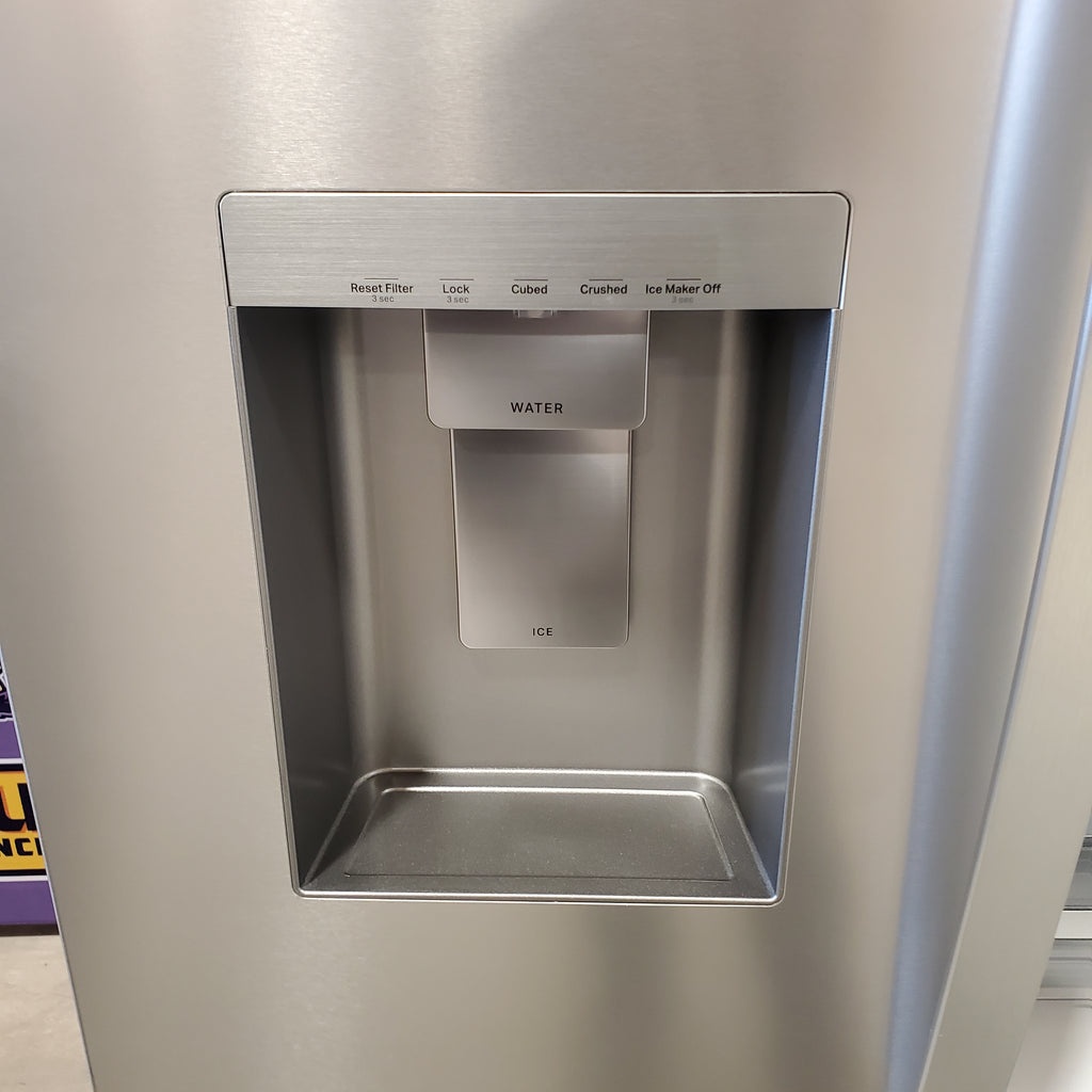 Pictures of Whirlpool 36-Inch French Door Refrigerator in Fingerprint Resistant Stainless Finish with In-Door Water and Ice Maker - 30 cu. ft. WRFF3536SZ - Open Box - Neu Appliance Outlet - Discount Appliance Outlet in Austin, Tx