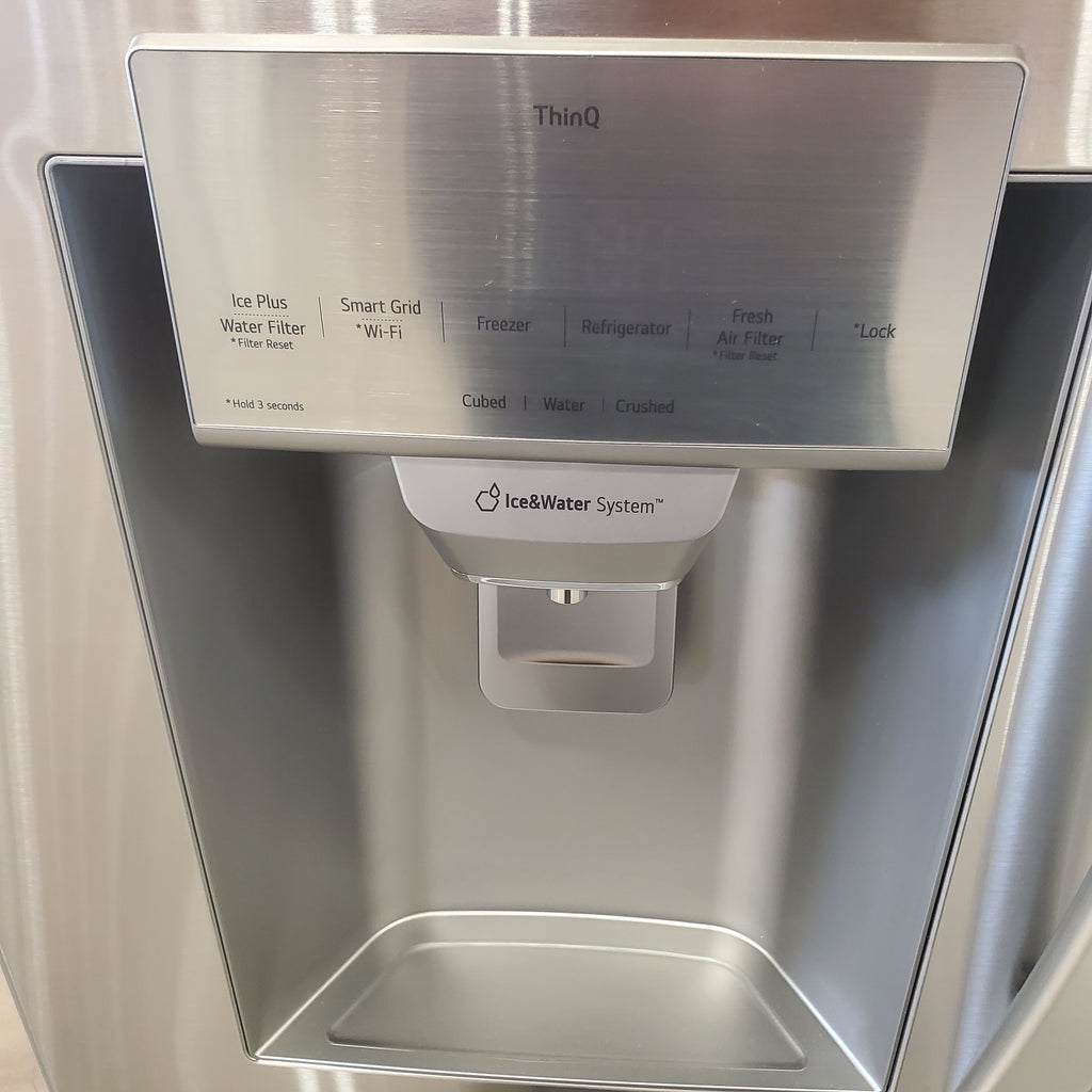 Pictures of LG 28 cu ft. Smart Double Freezer Refrigerator with Craft Ice™ LRMXS2806S - Scratch and Dent (Minor) - Neu Appliance Outlet - Discount Appliance Outlet in Austin, Tx