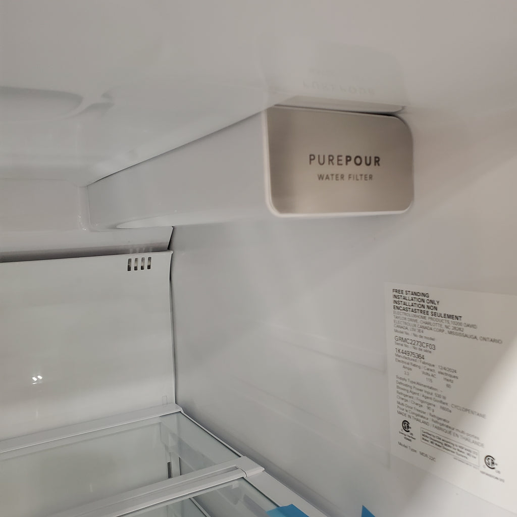 Pictures of Frigidaire Gallery 22 Cu. Ft. 4-Door Counter-depth French Door Refrigerator with Ice Maker (Fingerprint Resistant Stainless Steel) ENERGY STAR 20SD142 - GRMC2273CF - Scratch & Dent (Moderate) - Neu Appliance Outlet - Discount Appliance Outlet in Austin, Tx