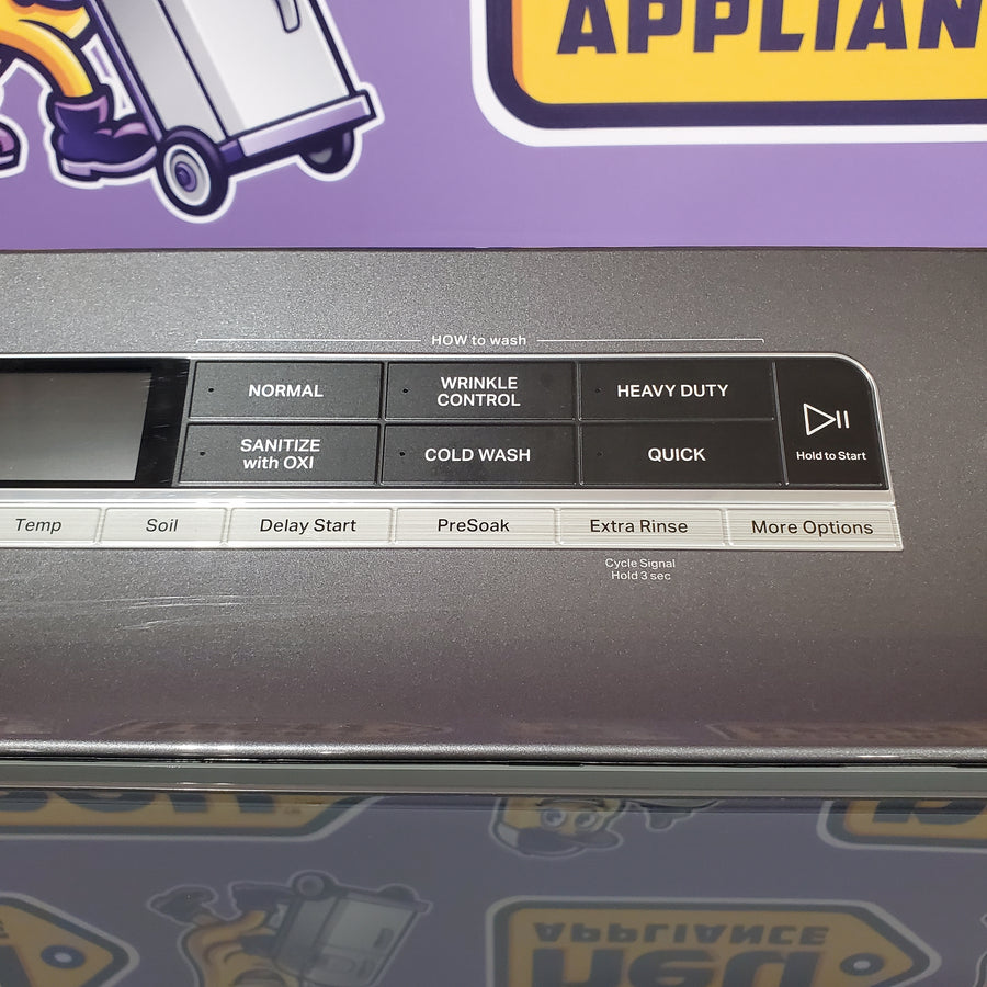 Whirlpool Top Load 5.2 Cu. Ft. Washer with Removable Agitator WTW8127LC - Scratch & Dent (Minor) and Whirlpool Electric 7.4 Cu. Ft. Dryer with Moisture Sensor 16187 - WED8127LC - Scratch and Dent (Minor)