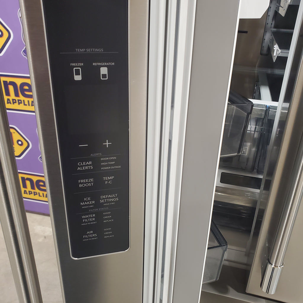 Frigidaire Professional 28 Cu. Ft. Standard-Depth French Door Refrigerator in Stainless Steel 20SD111 - PRFS2883AF - Scratch & Dent (Moderate)