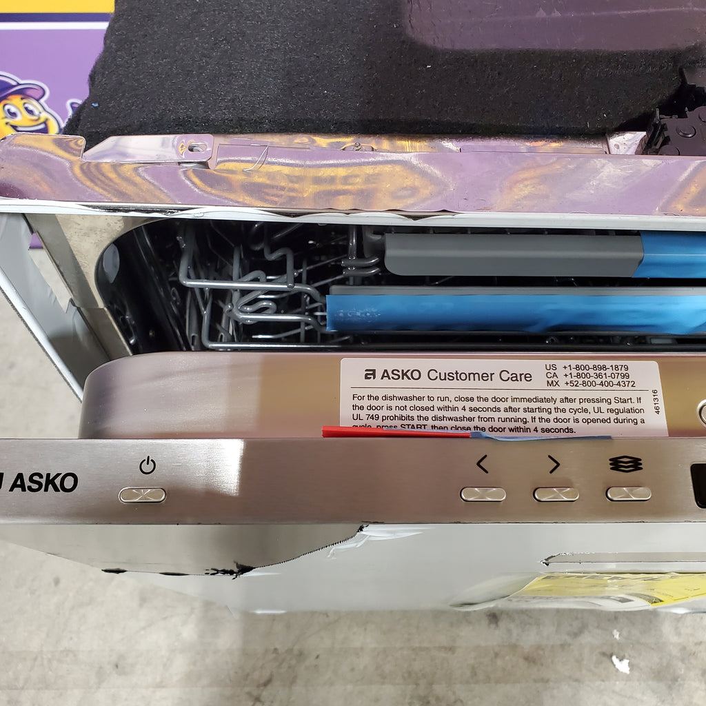 Pictures of Asko Dishwasher in TouchProof Stainless Steel 11131SD61 - DBI663IS - Open Box - Neu Appliance Outlet - Discount Appliance Outlet in Austin, Tx