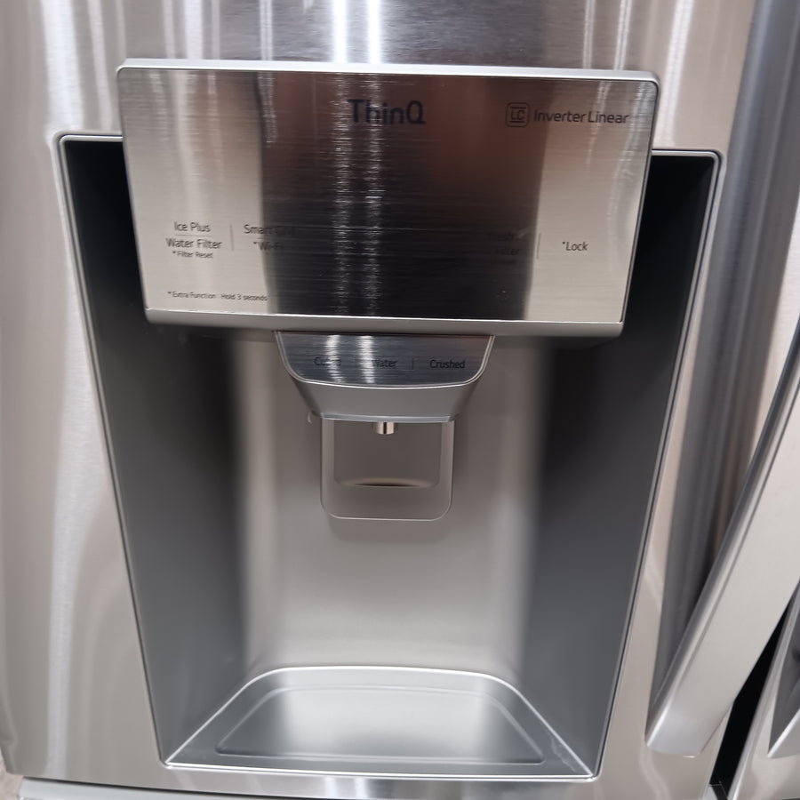 LG 30 cu. ft. Smart InstaView® Door-in-Door® Refrigerator with Craft Ice™ 31135SD276 - LRMVS3006S - Scratch & Dent (Minor)