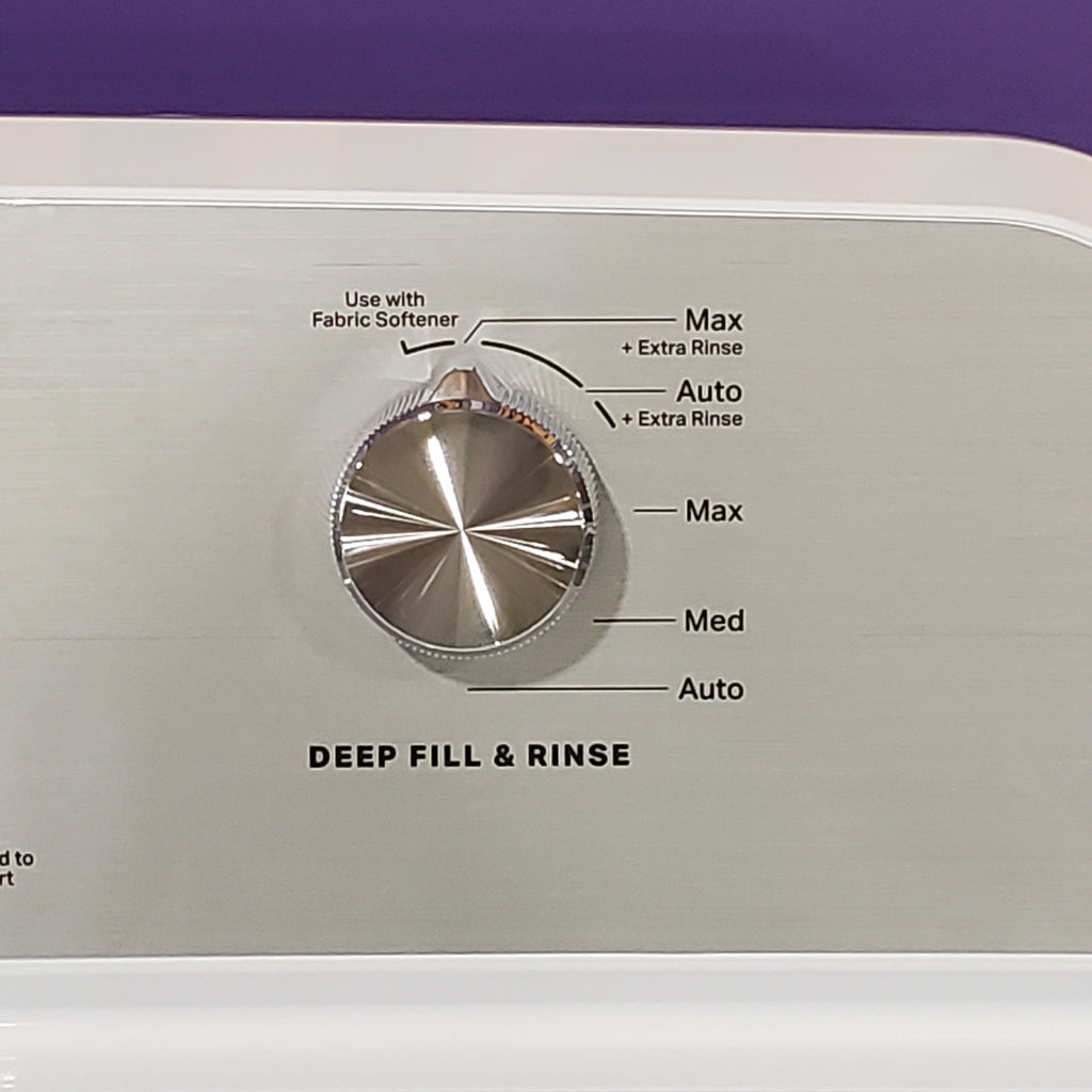 Pictures of Maytag 4.5 cu. ft. Capacity Top Load Washer with Power™ Agitator and Deep Fill MVW4505MW - Open Box and Maytag 7.0 cu. ft. Capacity Top Load Electric Wrinkle Prevent Dryer MED4500MW - Scratch & Dent (Minor) - Neu Appliance Outlet - Discount Appliance Outlet in Austin, Tx
