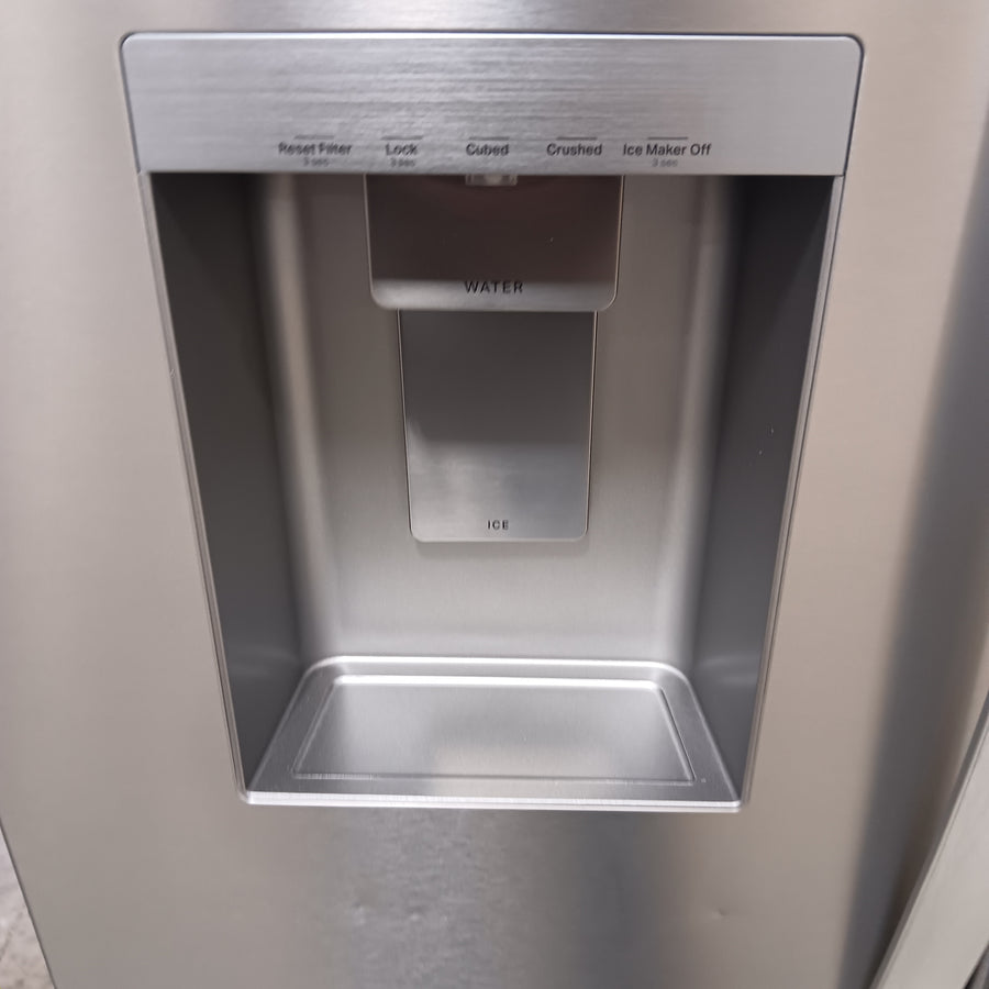 Whirlpool French Door Refrigerator in Fingerprint Resistant Stainless Finish with In-Door Water and Ice Maker - 30 cu. ft. WRFF3536SZ - Scratch & Dent (Moderate)