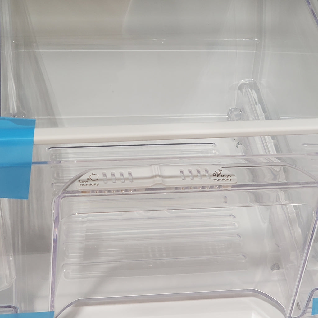 Pictures of Whirlpool 33" Wide Top Freezer 20.5 cu ft Refrigerator with Ice Maker and Frameless Glass Shelves and Flexi-Slide Bin WRT311FZDW - Open Box - Neu Appliance Outlet - Discount Appliance Outlet in Austin, Tx