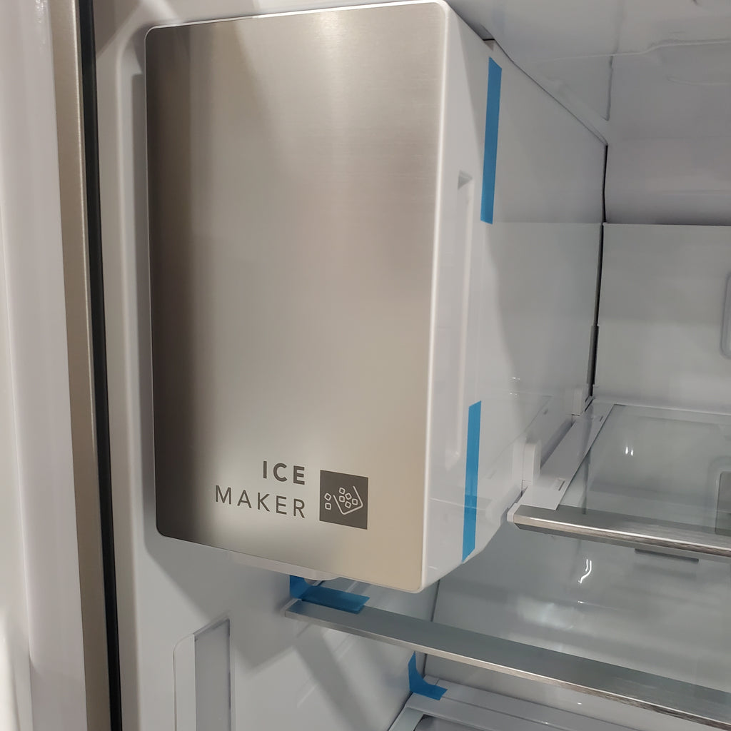 Pictures of Frigidaire Gallery 22 Cu. Ft. 4-Door Counter-depth French Door Refrigerator with Ice Maker (Fingerprint Resistant Stainless Steel) ENERGY STAR GRMC2273CF - Scratch and Dent (Major) - Neu Appliance Outlet - Discount Appliance Outlet in Austin, Tx