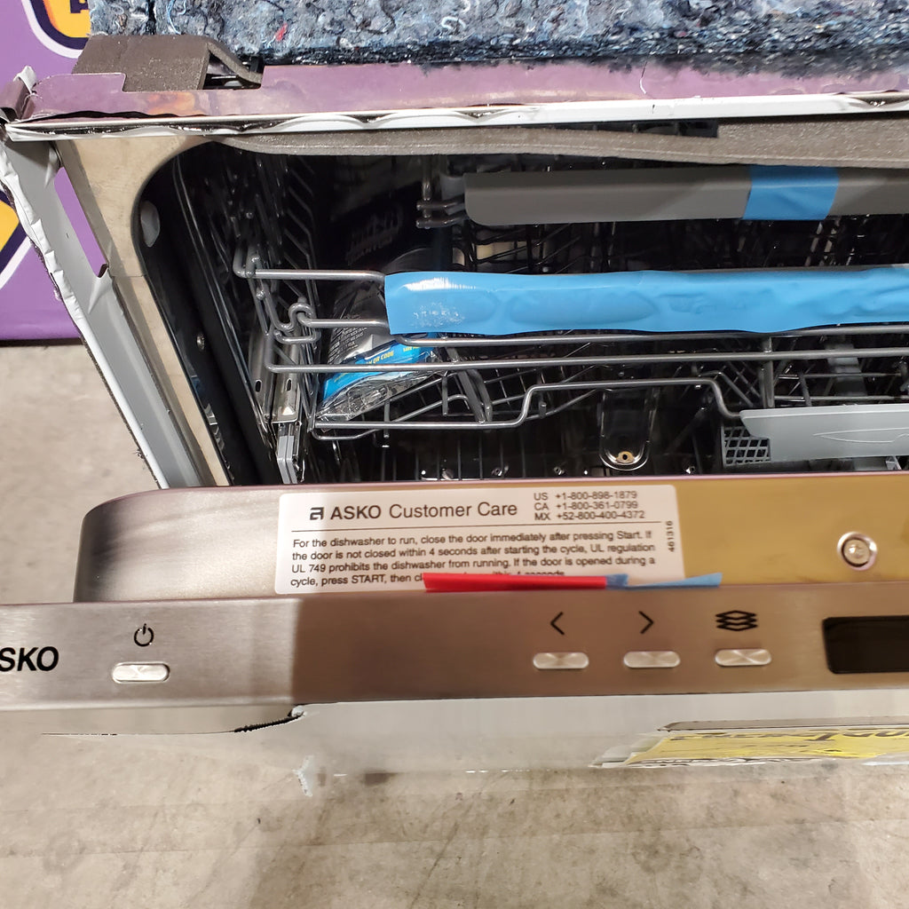 Pictures of Asko Dishwasher in TouchProof Stainless Steel 11131SD60 - DBI663IS - Open Box - Neu Appliance Outlet - Discount Appliance Outlet in Austin, Tx