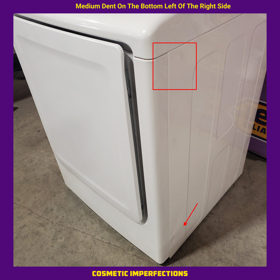 Samsung 7.2-cu ft Electric Dryer in White DV400EWHDWR - Certified Refurbished